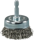 Komborstel Zeskant 1/4"x50mm RVS - D-76560