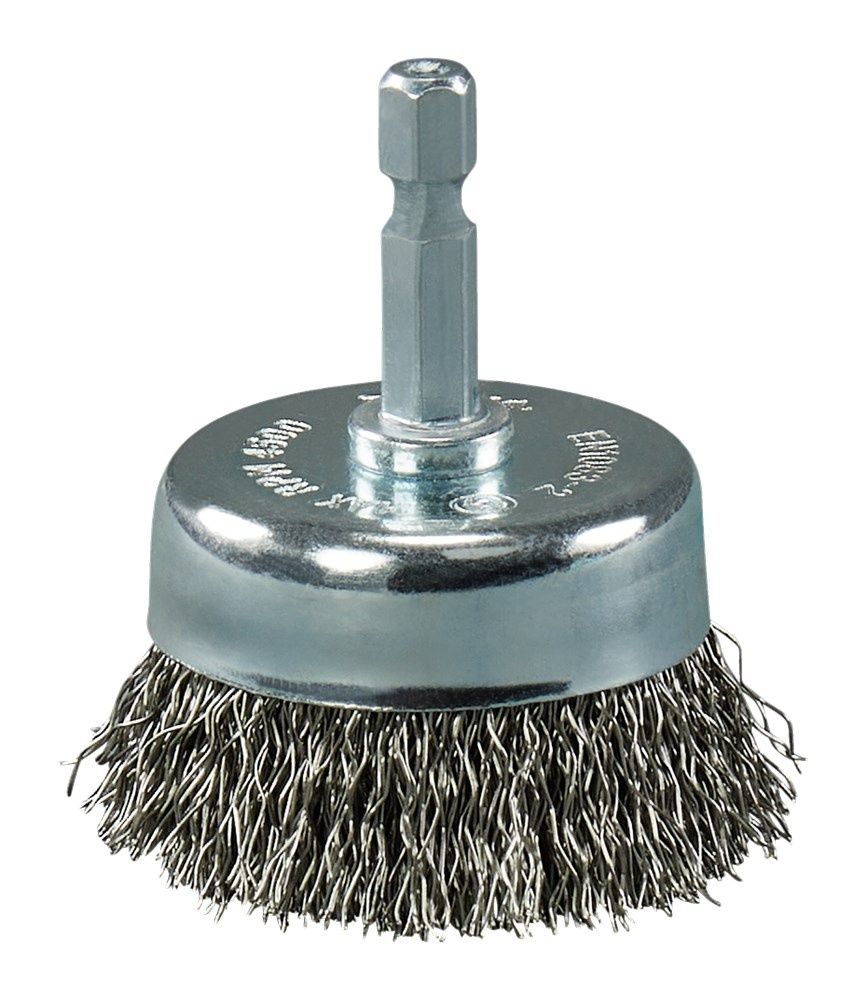 Komborstel Zeskant 1/4"x50mm RVS - D-76560