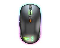 Gaming-muis, optimale lasermuis voor gamers, 7 programmeerbare toetsen, USB-poort, ergonomisch design, RGB verlicht, 16000 dpi, robuust*