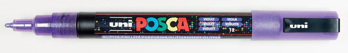 Posca paintmarker PC-3M glitter violet