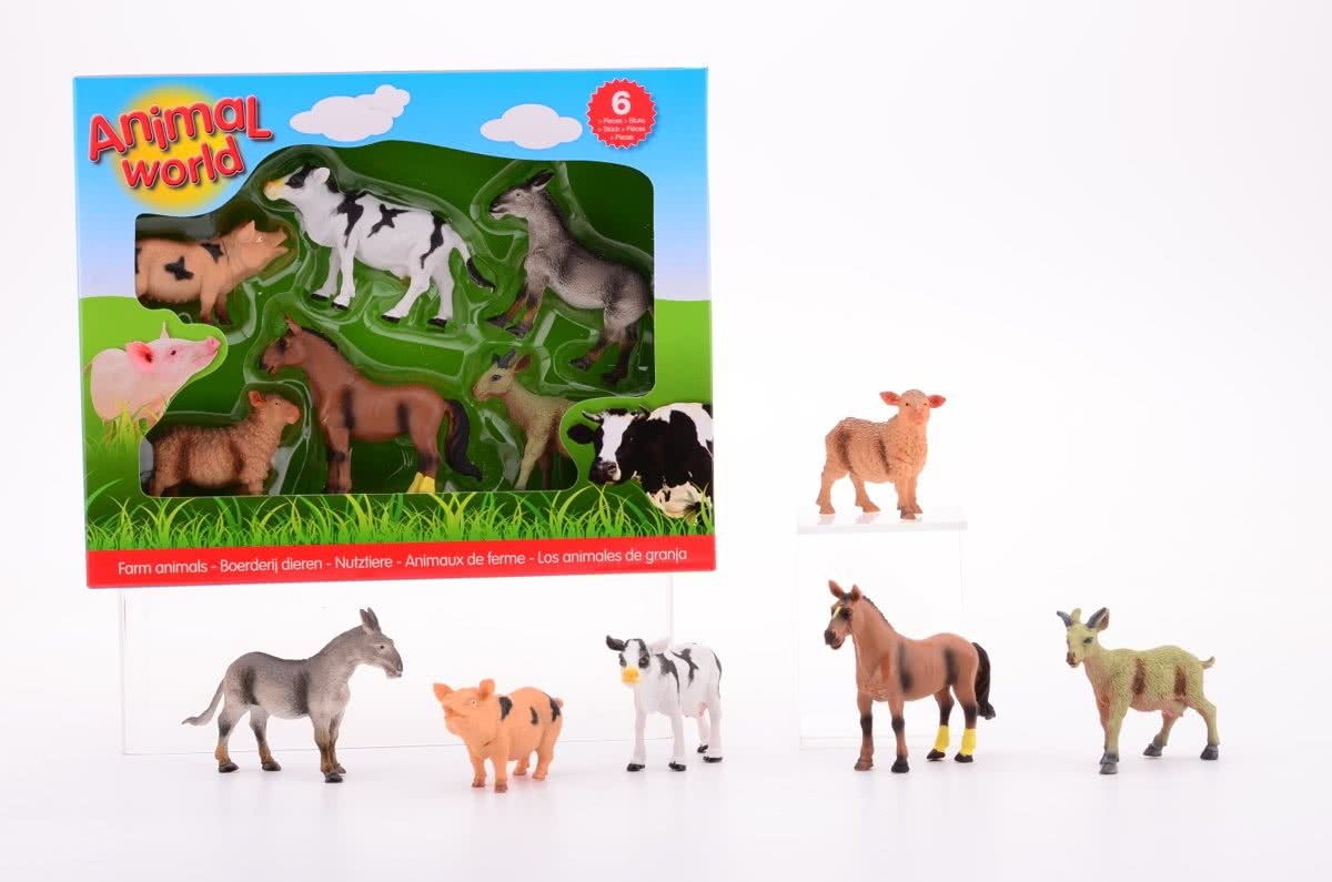 Johntoy Boerderijdieren Assortiment In Doos