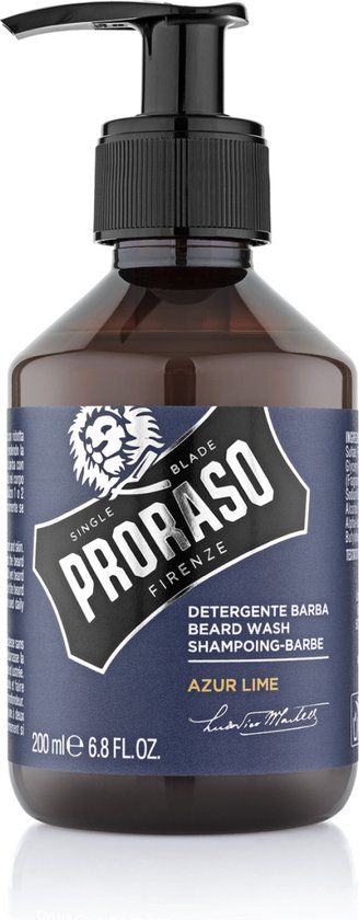 Proraso Azur Lime Beard Shampoo - 200ml