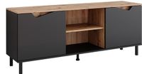 Vicco Marelle TV-meubel – 150 x 60 cm met 2 deuren Antraciet/Artisan