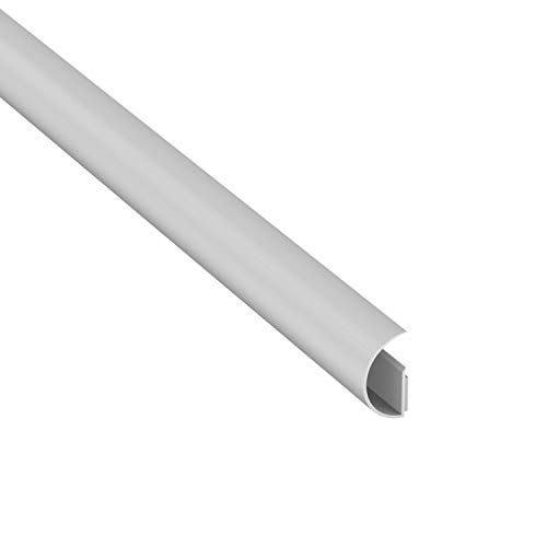 D-Line Mini CableTraC, populair kabelgoot, oplossing voor het sorteren van kabels, flexibele kabelmanagementoplossing - 30 mm (B) x 15 mm (H) x 1 meter (L) - wit