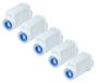 vhbw 5x Filtre à eau Remplacement pour Brita Intenza CFL-901B, 17000706, 575491, 17000705 pour machine à café automatique, machine à expresso Blanc