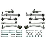 febi bilstein 24800 Control Arm Kit zonder stabilisator links, pak van een | Compatibel met: AUDI A4 B6, A4 B6 Avant, A4 B6 Cabriolet, A4 B7, A4 B7 Avant
