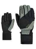 Ziener GATIS Skihandschoenen voor heren, wintersport, waterdicht, ademend, moddergroen, maat 10,5