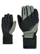 Ziener GATIS Skihandschoenen voor heren, wintersport, waterdicht, ademend, moddergroen, maat 10,5