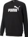 Puma Essential Big Logo Crew Heren Zwart