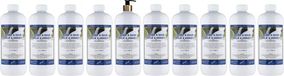 Claudius Cosmetics B.V. Body & Hair Milk & Honey 1 liter met gouden pomp - set van 10 stuks