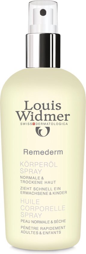 Louis Widmer Remederm Lichaamsolie Spray (geparfumeerd) (150ML)