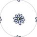 Bonateks Ronde digitaal bedrukte muismat, antislip onderkant, voor kantoor en thuis, diameter: 22 cm
