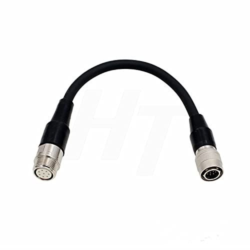 HangTon Adapterkabel voor Canon Zoom Controller 8-Pin naar Fujinon B4 ENG Lens Hirose 12-Pin