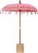 Syfax Balinese parasol met basis Roze Ø 180-190 cm