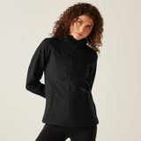 Regatta Jas Hiking Dames Waterdicht Ademend Windbestendig Zwart Polyester