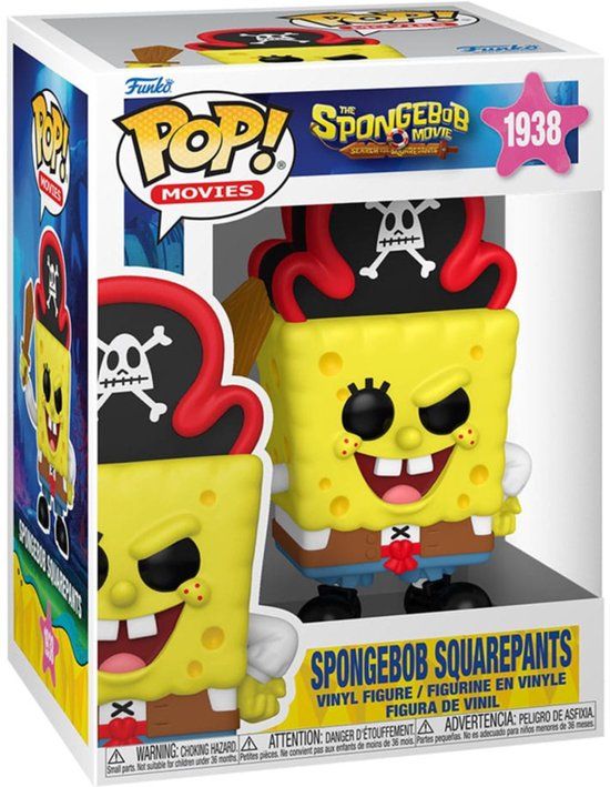 Funko Pop! SpongeBob SquarePants The SpongeBobMovie - SpongeBob SquarePants (Pop! Movies) vinylfiguur 1938