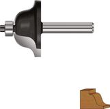 Rotec HM Lijstfrees ø27 mm R=4 S8