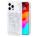 KATE SPADE NEW YORK Liquid Glitter MagSafe Etui do Apple iPhone 15 Pro Max Przezroczysto-srebrny