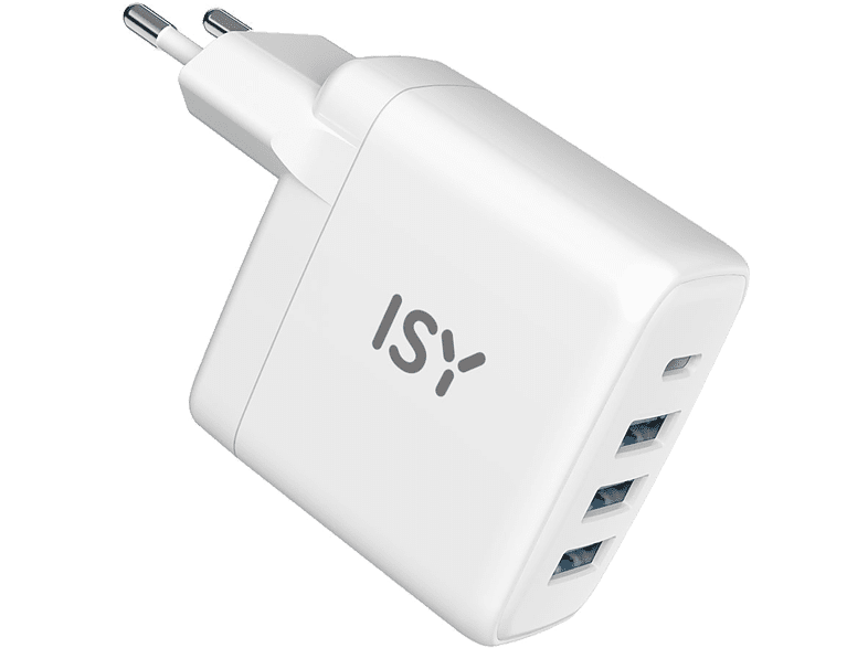 isy usb / usb-c oplader 45 w wit