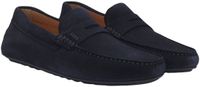 BOSS Noel Mocassin Slip-On Schoenen Heren Donkerblauw Suède