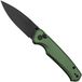 Civivi Altus C20076-5 Stonewashed, Aluminium Vert, couteau de poche