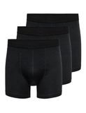 ONLY & SONS Boxershorts ONSFITZ 3-pack Zwart Maat M