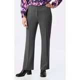 Goldner Jerseybroek Wijde stoffen broek VERA met plooien