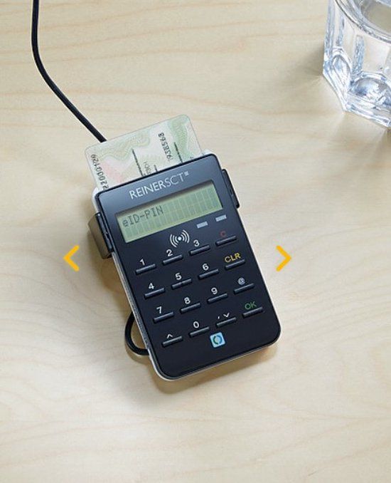 Reiner SCT cyberJack RFID standard Zwart smart card reader
