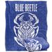 BLUE BEETLE (2023 Silky Touch superzachte plaid 152 x 127 cm