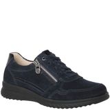 Ganter - 204528 HEIKE-H - Dames veterschoenen - Kleur: Blauw - Maat: 39