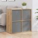 vidaXL Dressoir Artisan Chêne 68,5 x 32 x 67 cm
