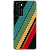 Huawei P40 Grunge Bedrukt Siliconen Hoesje