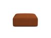 Pouf en tissu structurel brique