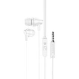 Borofone Mains libres 3,5 mm BM61 Wanderer, Blanc
