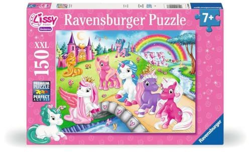 Ravensburger Kinderpuzzle 150 XXL Teile - Die zauberhafte Welt der Lissy PONYs