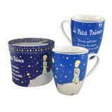 LE PETIT PRINCE LPP mok met sterrennacht, keramiek, blauw, 9 cm, 11 x 8 x 11,5 cm