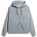 Superdry Essential Logo Overdyed Hoodie met Rits Dames Blauw