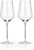 Viski Angled wijnglas - Kristal - 473ml - 2 stuks
