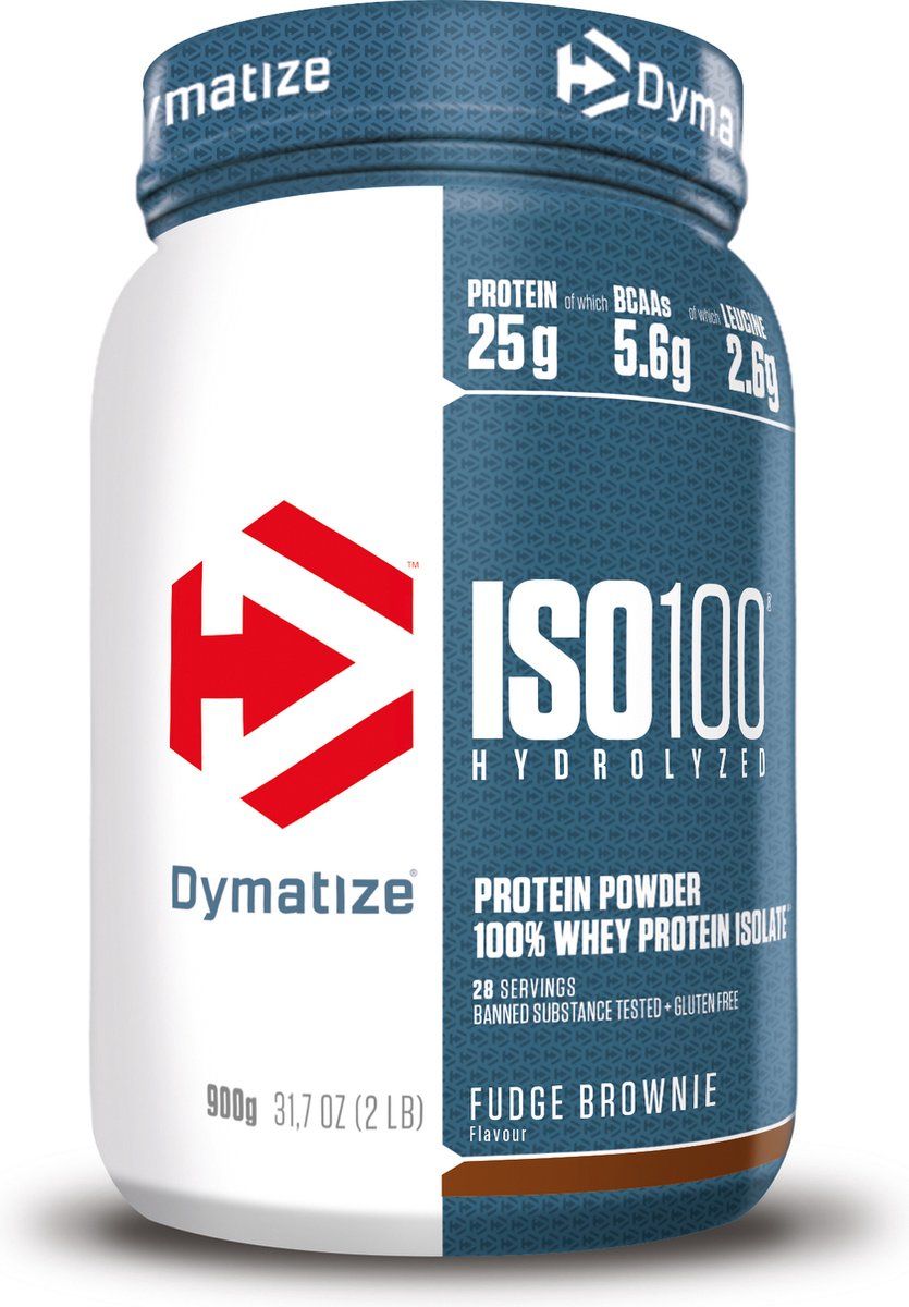 Dymatize ISO 100 Hydrolyzed Fudge Brownie 932g