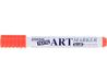 Kreul 90603 – Javana artmarker, briljante stofverfstift voor lichte stoffen met universeel inzetbare penseelpunt, circa 1-3 mm, pastelrood