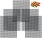 Famanu Tapis de grill, tapis de grill antiadhésif, grille de cuisson résistante à la chaleur pour friteuse à air chaud, tapis de grill réutilisables pour charbon de bois, tapis de grill pour grill à gaz, grill électrique, cuisson au grill (40 x 30 cm)