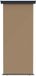 vidaXL Zijscherm balkon 80 x 250 cm 100% polyester ijzer staal taupe