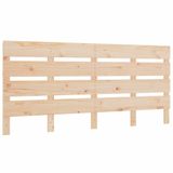 VidaXL Hoofdbord 150x3x80 cm Massief Grenenhout
