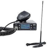 CB-radio PNI CB-radio Escort HP 9700 USB en CB Antenne PNI Extra 45 met magnetische voet