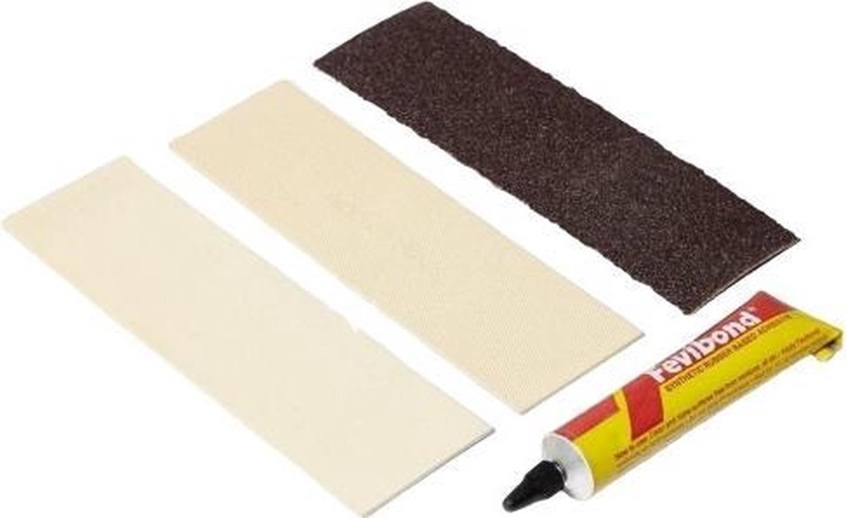 Kookaburra Protectorset Cricket Bat Toe Rubber/lijm/papier 4-delig