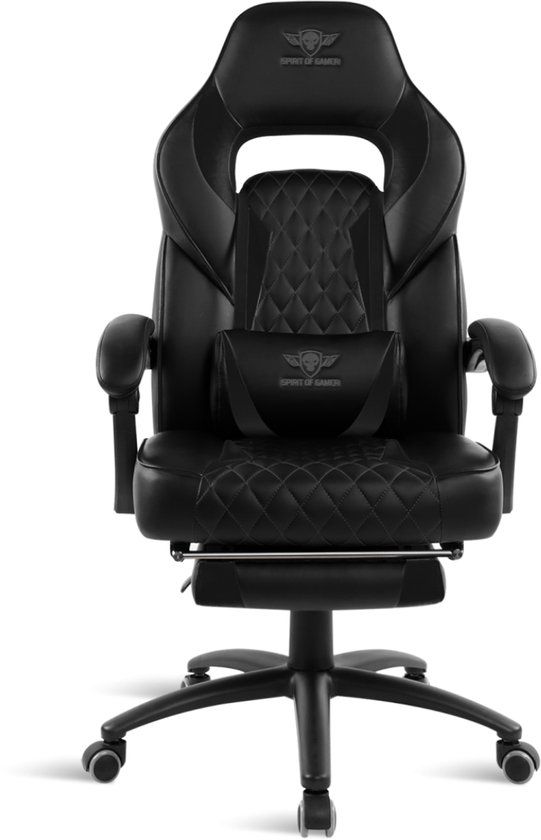 Spirit of Gamer Mustang Gaming Stoel - Zwart