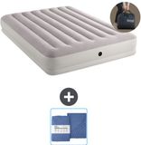 Intex Luchtbed - 2-Persoons - 152 x 203 x 30 cm - Grijs