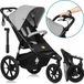 Lionelo Azura - Kinderwagen - Grey Stone
