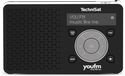 TechniSat Digitradio 1 Portable Analogique & numérique Noir, Blanc