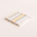 Solidchoice - Serviette de plage Fouta méditerranéenne avec franges Jaune/Blanc